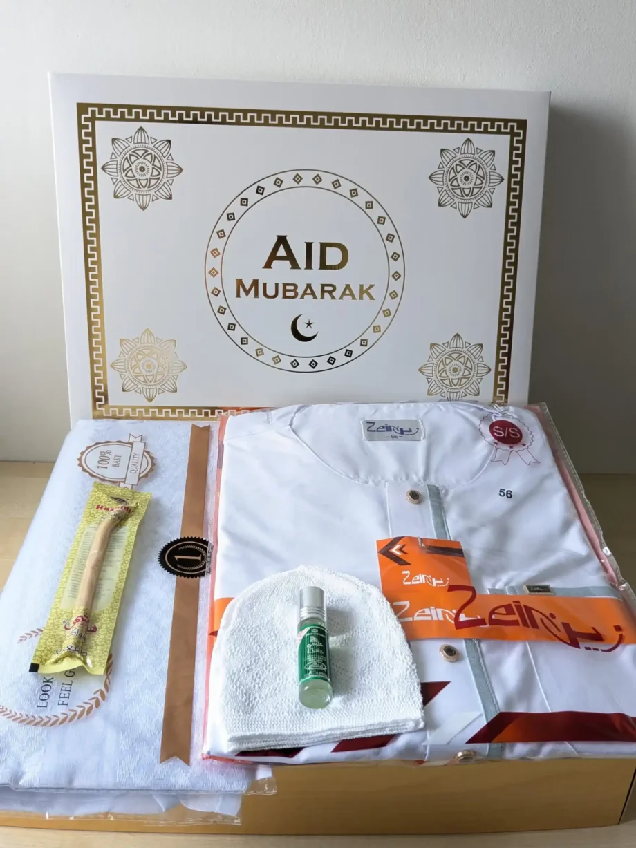Coffret Aïd - Qamis Blanc Pur