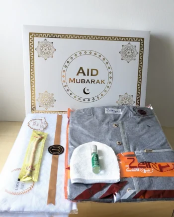 Coffret Aïd - Qamis Gris Clair