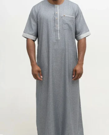 Qamis Gris Clair